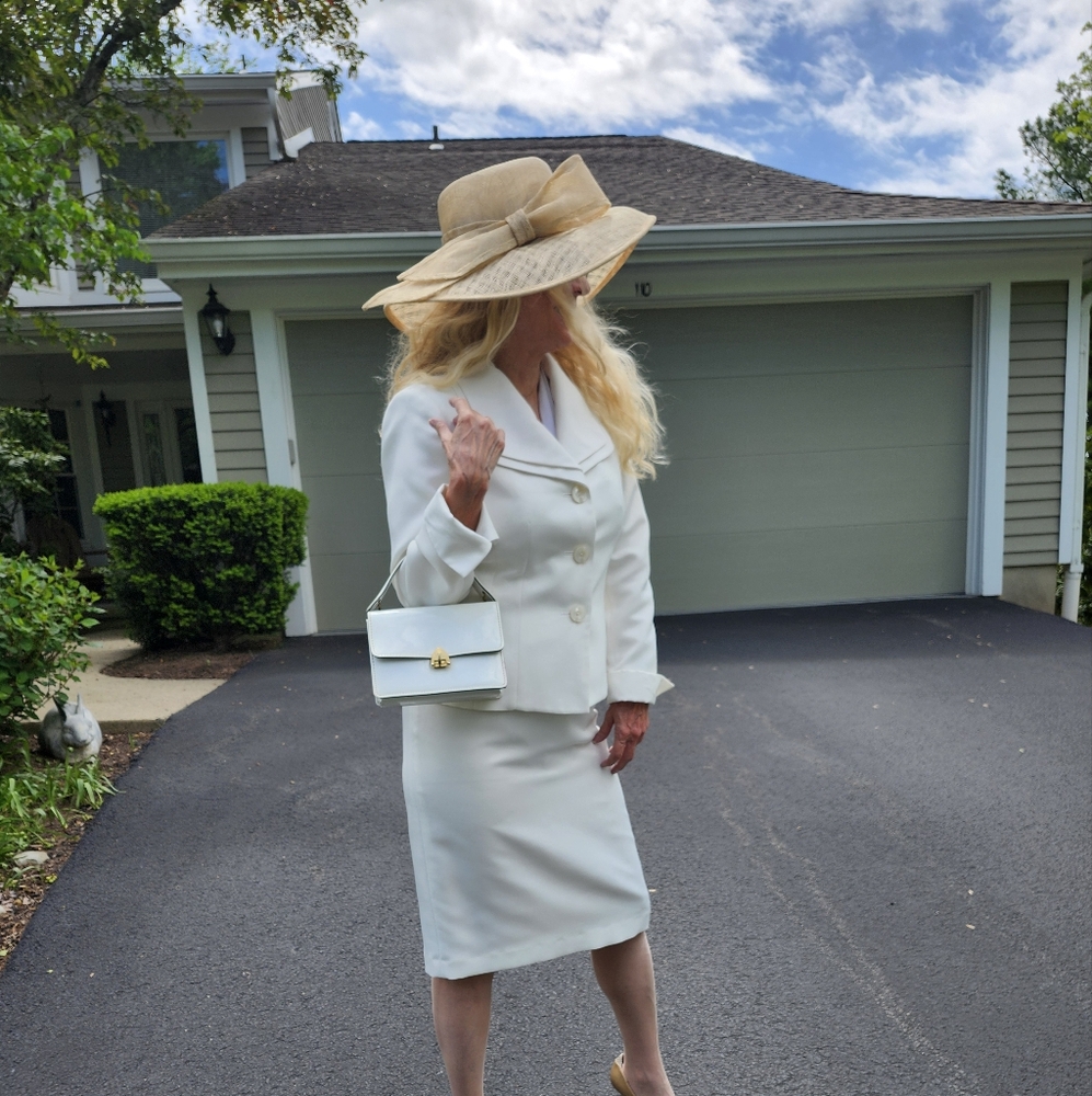 Patricia Underwood, 'So Patricia' Like New Formal Straw Hat, Large $75